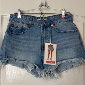 Disclosure High Rise Denim Shorts Size 9 / 29